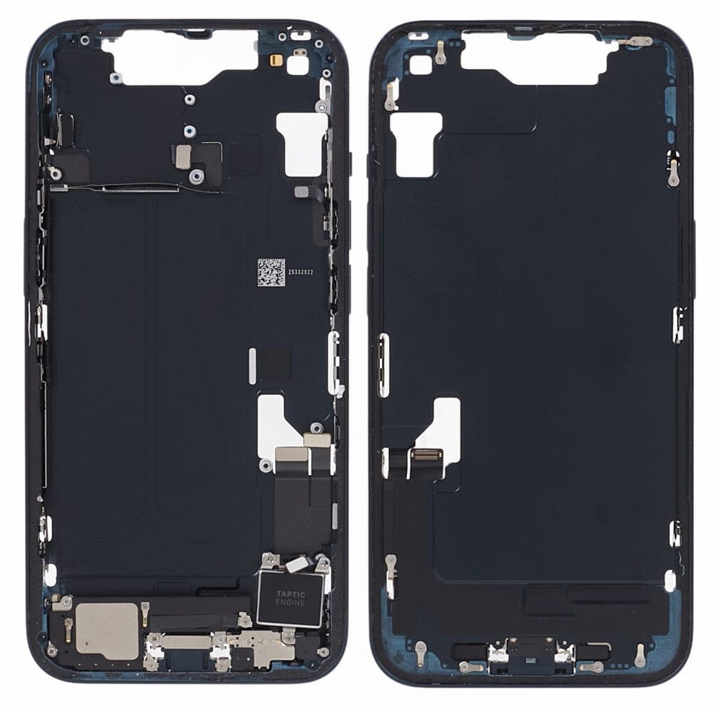 Pièce d'origine Châssis Châssis intermédiaire iPhone 14 Noir