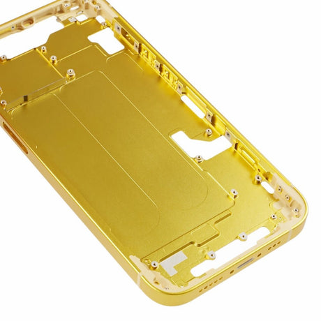 Pièce compatible Châssis Châssis intermédiaire seul iPhone 14 Jaune