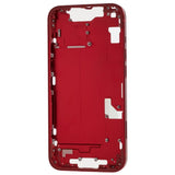 Pièce compatible Châssis Châssis intermédiaire seul iPhone 14 Rouge