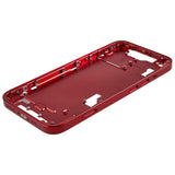 Pièce compatible Châssis Châssis intermédiaire seul iPhone 14 Rouge