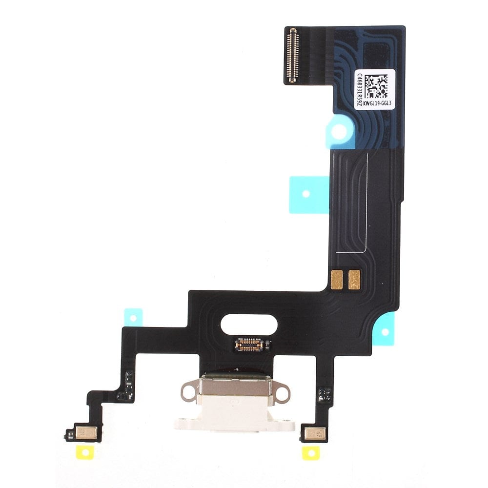 Pièce d'origine Connecteurs de charge Connecteur de charge iPhone Xr Blanc