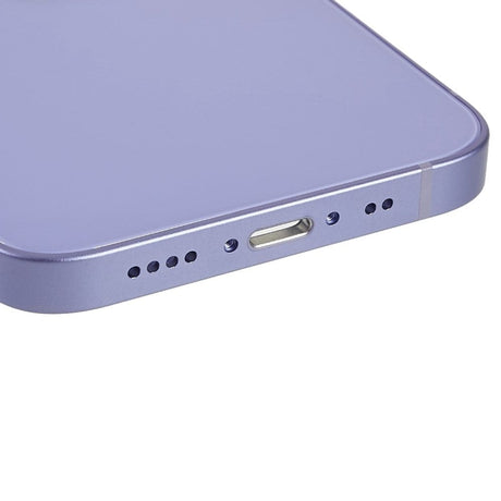 Pièce compatible Châssis Coque arrière iPhone 12 Mini Mauve