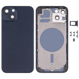 Pièce compatible Châssis Coque arrière iPhone 13 Noir