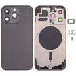 Pièce compatible Châssis Coque arrière iPhone 13 Pro Noir
