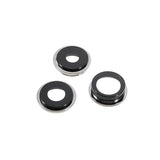 Pièce compatible Caméras Lentilles caméra arrière + contours iPhone 13 Pro Blanc