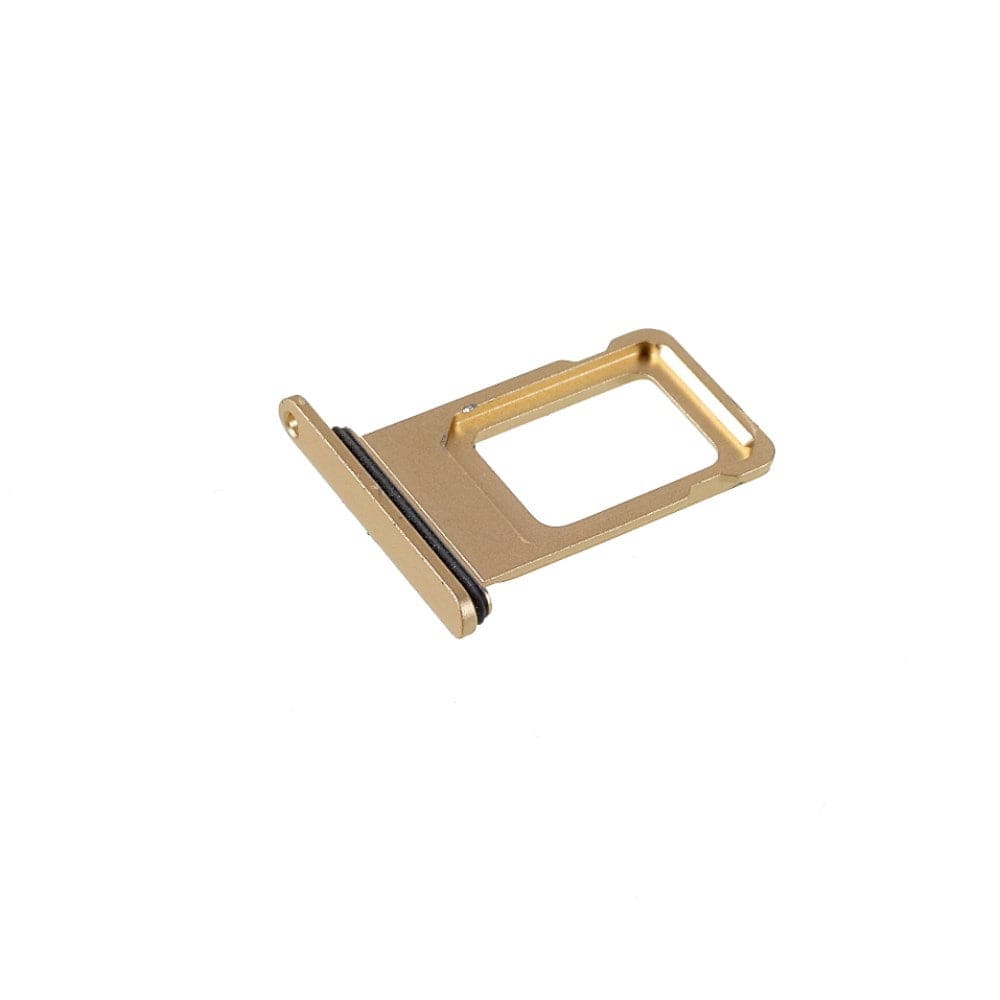 Pièce compatible Composants Pack boutons volume + vibreur + power + tiroir SIM iPhone Xr Jaune