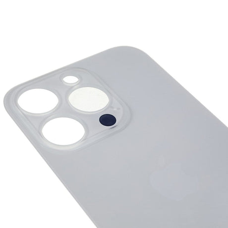 Pièce compatible Vitres arrières Vitre arrière (Adhésif) iPhone 14 Pro Max Blanc