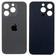 Pièce compatible Vitres arrières Vitre arrière (Adhésif) iPhone 14 Pro Max Noir