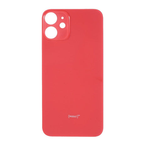 Livraison gratuite Vitres arrières Vitre arrière iPhone 12 Rouge (Big Hole)