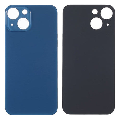 Livraison gratuite Vitres arrières Vitre arrière iPhone 13 Bleu (Big Hole)