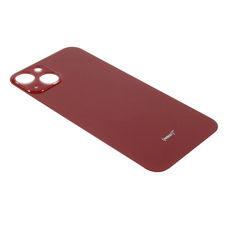 Livraison gratuite Vitres arrières Vitre arrière iPhone 13 Mini Rouge (Big Hole)