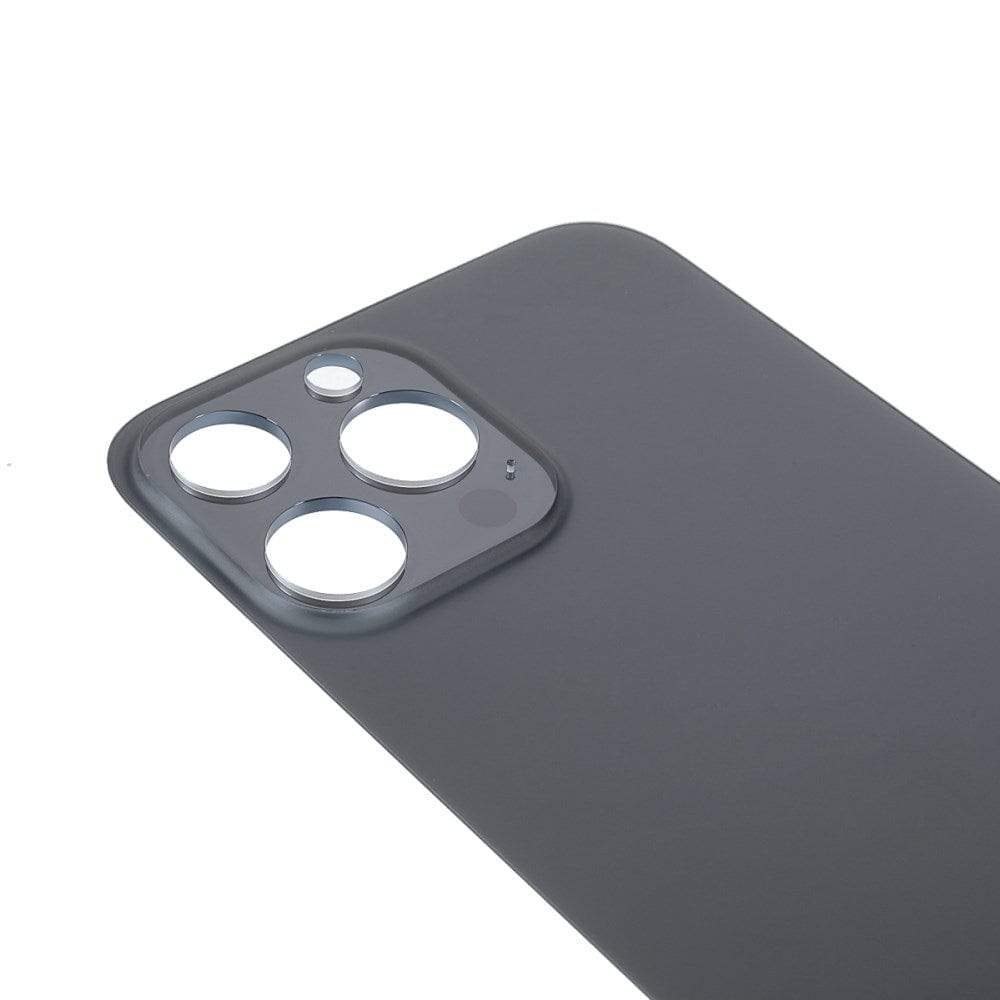 Livraison gratuite Vitres arrières Vitre arrière iPhone 13 Pro Max Noir (Big Hole)