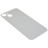 Livraison gratuite Vitres arrières Vitre arrière iPhone 14 Blanc (Big Hole)