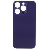 Livraison gratuite Vitres arrières Vitre arrière iPhone 14 Pro Max Violet intense (Big Hole)