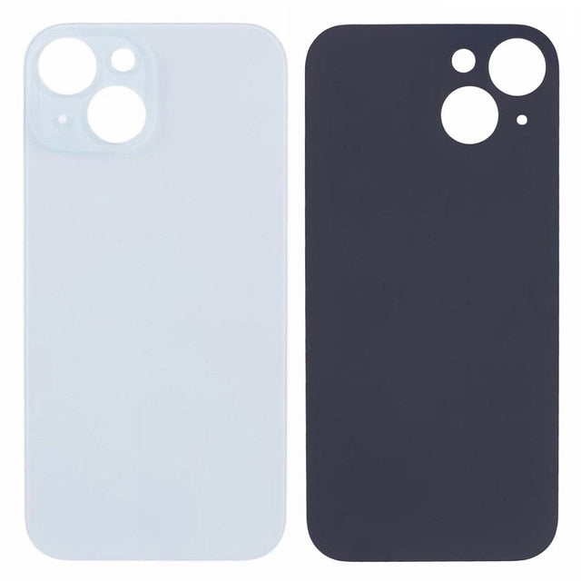Livraison gratuite Vitres arrières Vitre arrière iPhone 15 Bleu (Big Hole)