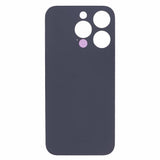 Livraison gratuite Vitres arrières Vitre arrière iPhone 15 Pro Bleu (Big Hole)