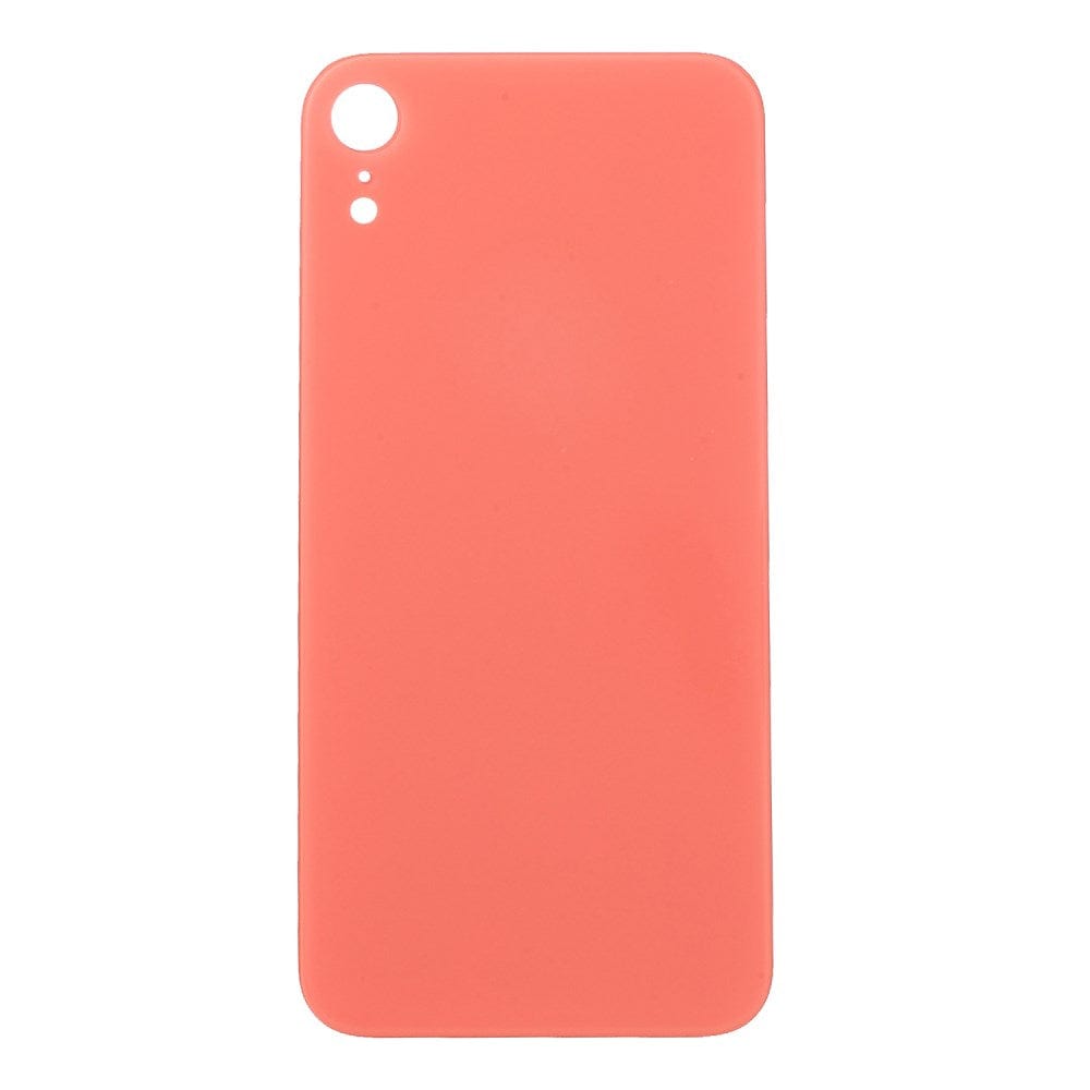 Livraison gratuite Vitres arrières Vitre arrière iPhone Xr Corail (Big Hole)