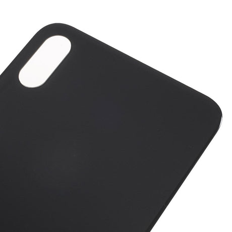 Livraison gratuite Vitres arrières Vitre arrière iPhone Xs Noir (Big Hole)