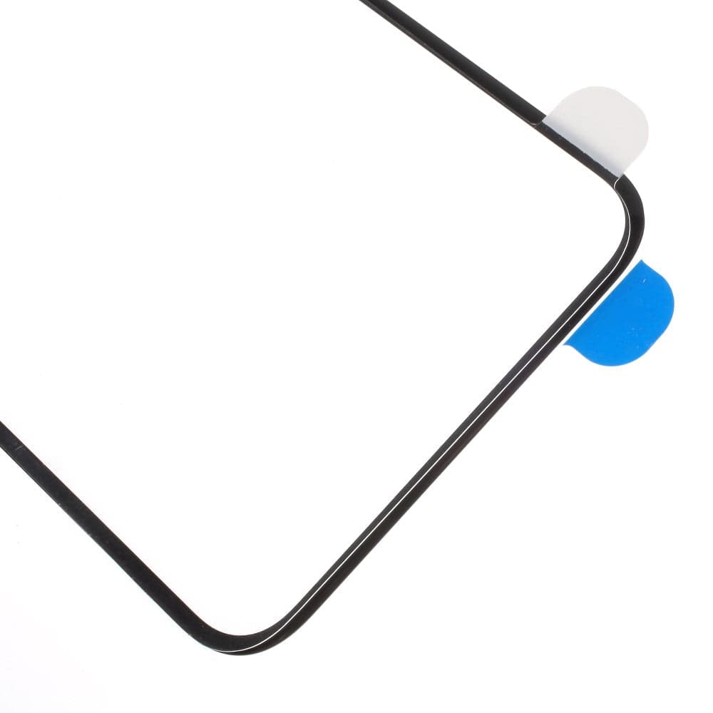 Pièce compatible Écrans Vitre avant seule iPhone X Noir