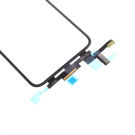 Pièce compatible Écrans Vitre avant tactile iPhone X Noir