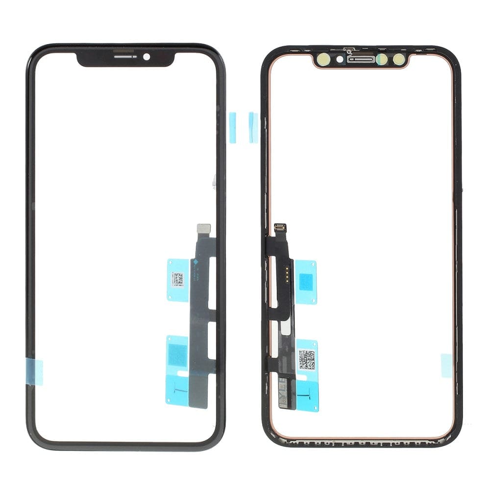 Pièce OEM Écrans Vitre avant tactile iPhone Xr Noir