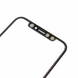 Pièce compatible Écrans Vitre avant tactile iPhone Xs Noir