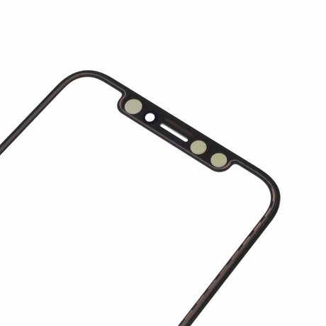 Pièce compatible Écrans Vitre avant tactile iPhone Xs Noir