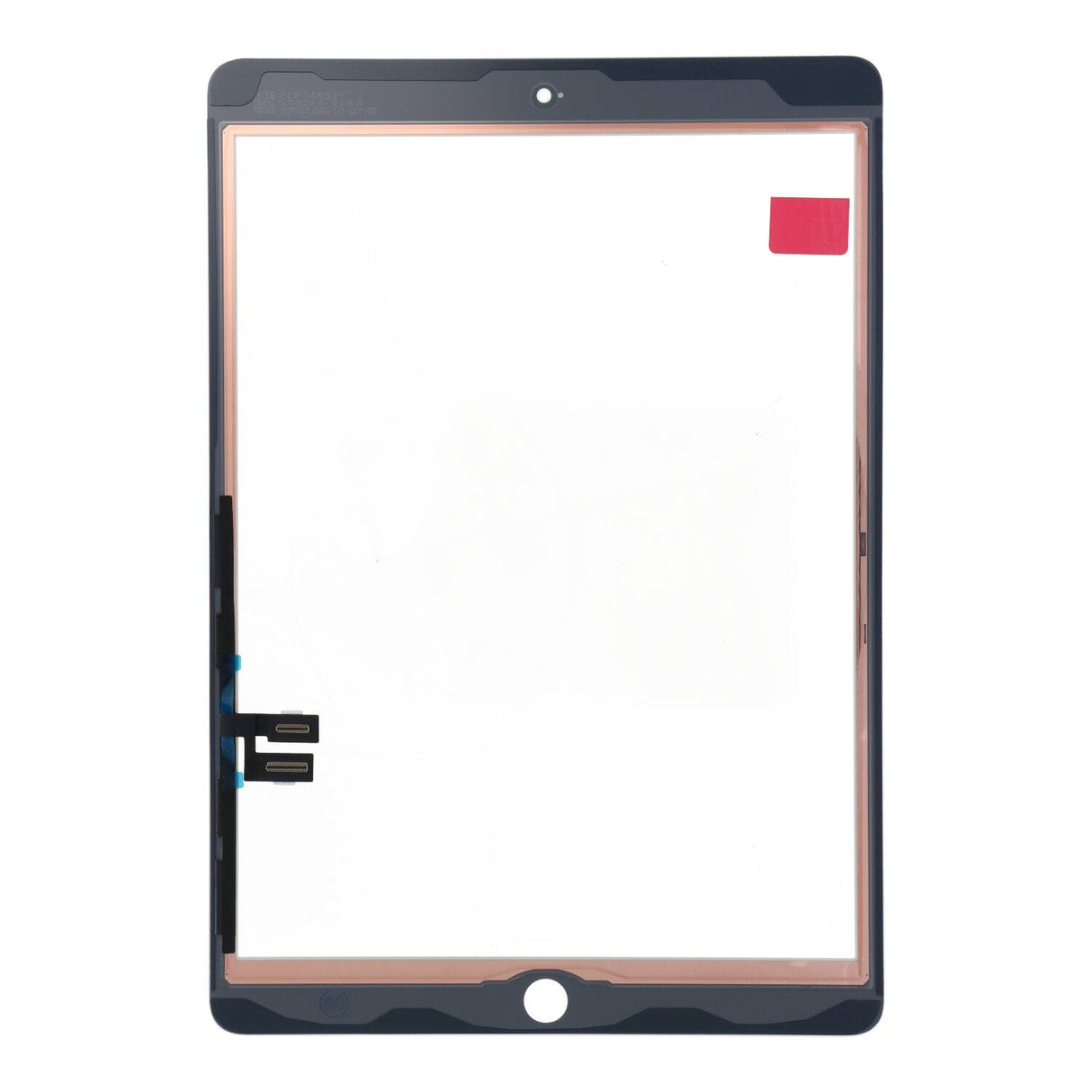 Pièce d'origine Écrans Vitre tactile + connecteur iPad 7 - 10.2" Blanc
