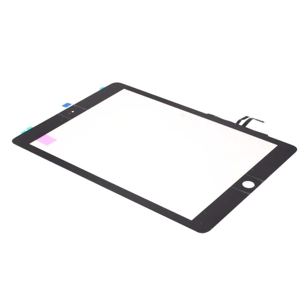 Pièce compatible Écrans Vitre tactile + connecteur iPad Air Noir