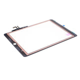 Pièce compatible Écrans Vitre tactile + connecteur iPad Air Noir
