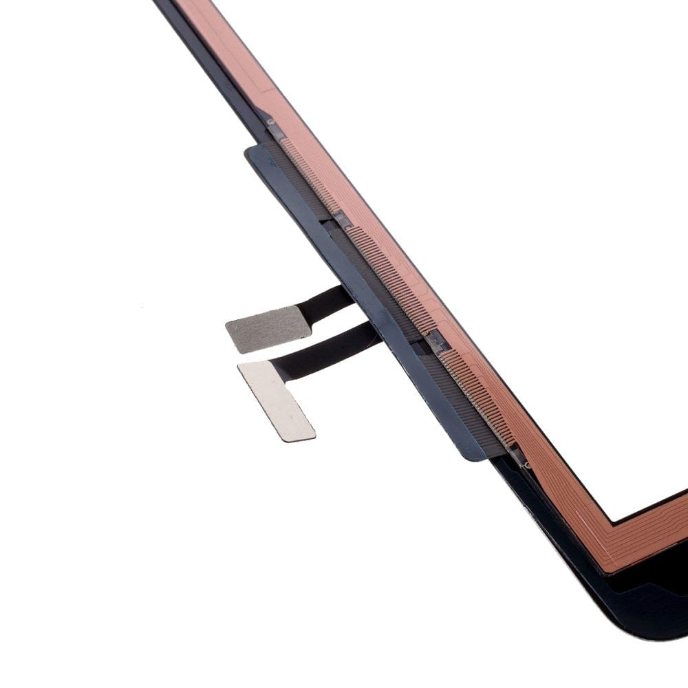 Pièce compatible Écrans Vitre tactile + connecteur iPad Air Noir